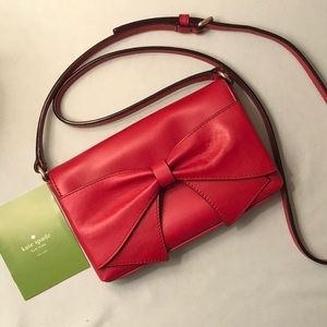NWOT Kate Spade Montrose Avenue Aster Bow Purse